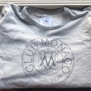 Reigning Champ for Club Monaco crew neck